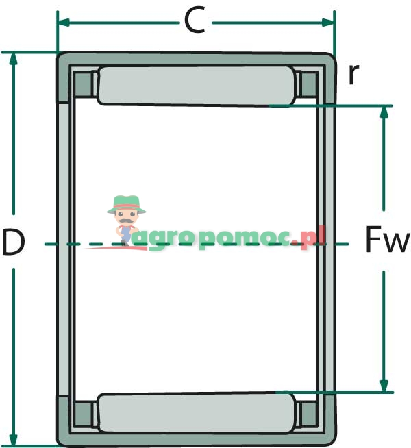 FAG Łożysko igiełkowe | zdjęcie nr 2